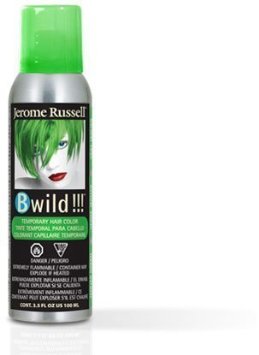 Jerome Russell B Wild Jaguar Green Temporary Hair Color Spray 35oz