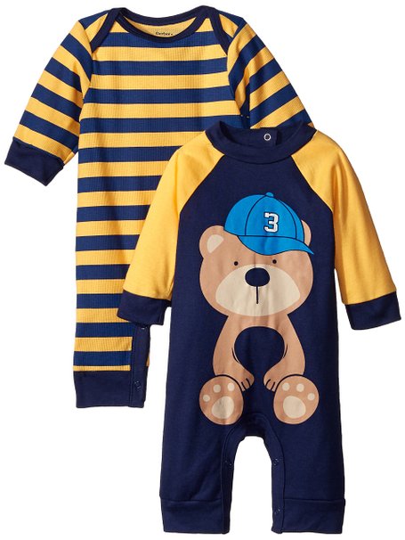 Gerber Baby-Boys Newborn 2 Pack Coverall