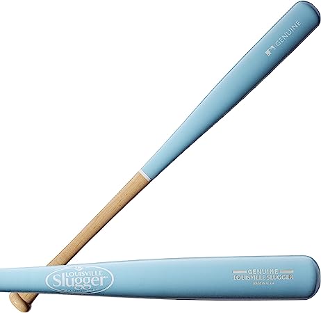 Louisville Slugger Genuine Mix Unfinished Light Blue Baseball Bat, 32''