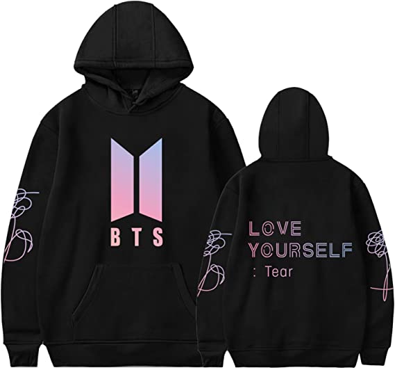 Dolpind Kpop BTS Bangtan Boys Love Yourself Tear Hoodie Suga Jimin Jung Kook Sweater