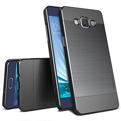 Galaxy A5 Case, OBLIQ [Slim Meta][Titanium Space Gray] - [Ultra Slim Fit All Around Protection] Dual Coated Polycarbonate Cases - Best Samsung Galaxy A5 SM-A500F/SM-A500M