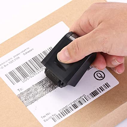 Identity Anti-Theft Stamp Wide Roller Stamp Perfect for Privacy Protection- Security Stamp-Uses for Protection Your Confidential Address, Bank Statement