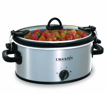 Crock-Pot 4 Qt Travel Slow Cooker Stainless Steel