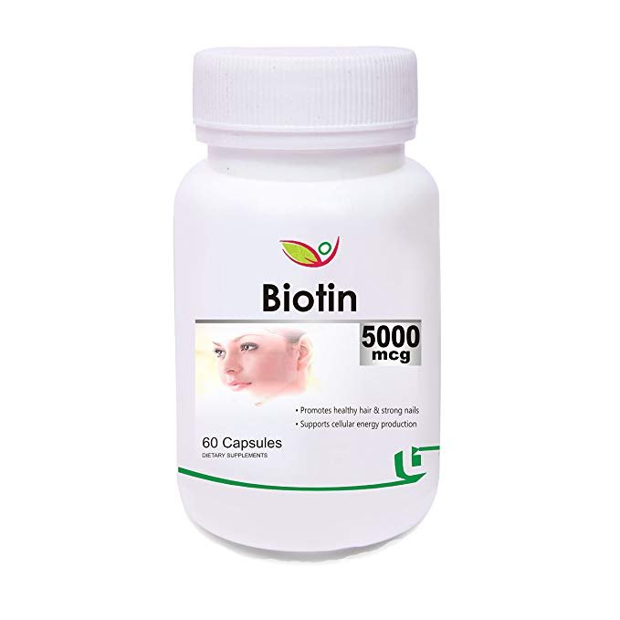 Biotrex Nutraceuticals Biotin 5000mcg - 60 Veg Capsules