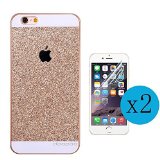 Iphone 55s Case doopoo TM Luxury Beauty Diamond Shiny Sparkling Glitter with Crystal Rhinestone Pc Hard Case Cover for Iphone 55s iphone 55s Gold