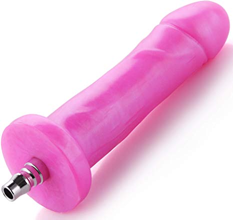 6.7" Silicone Anal Dildo for Hismith Premium Machine with Quick Air Connector, 6.7' Insertable Length, Girth 4.35" Diameter1.38"