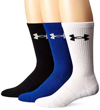 Under Armour Men's Elevated Performance Crew Socks (3 Pack)