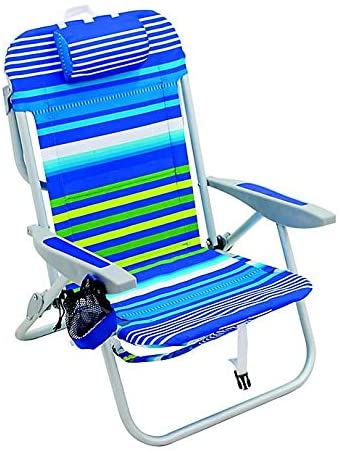Rio 5-Position Backpack Beach Chair