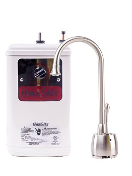 Waste King H711-U-SN Quick & Hot Water Dispenser Faucet & Tank - Satin Nickel