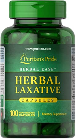 Puritan's Pride Herbal Laxative-100 Capsules