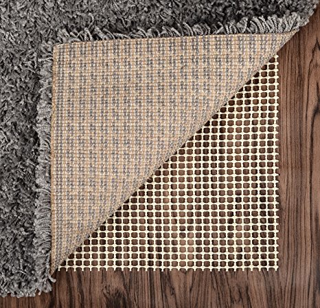 Abahub Anti Slip Rug Pad 2' x 3' for Under Area Rugs Carpets Runners Doormats on Wood Hardwood Floors, Non Slip, Washable Padding Grips