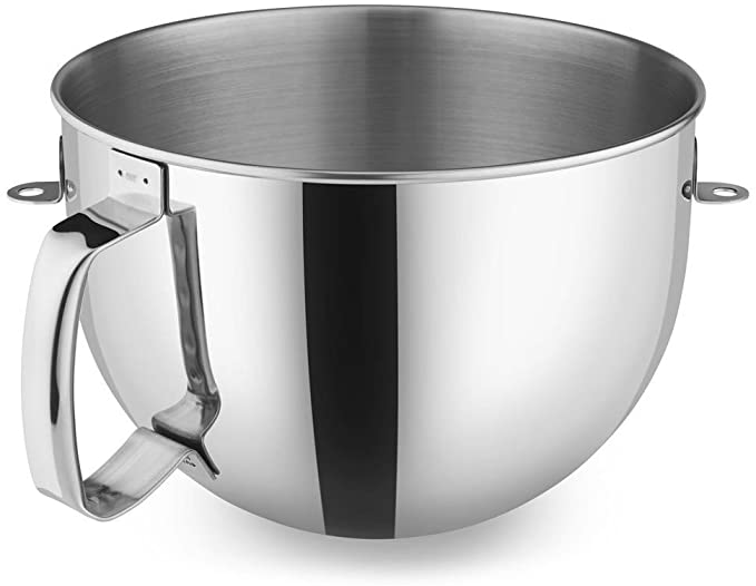 KitchenAid KA7QBOWL Stainless Steel Mixing Bowl for 7 Quart Bowl-Lift Stand Mixer