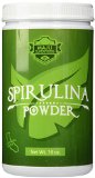California Grown Spirulina Powder 1 POUND 1 Rated Non-Irradiated Non-GMO Spirulina Recipe eBook with Purchase Vegan Gluten-free