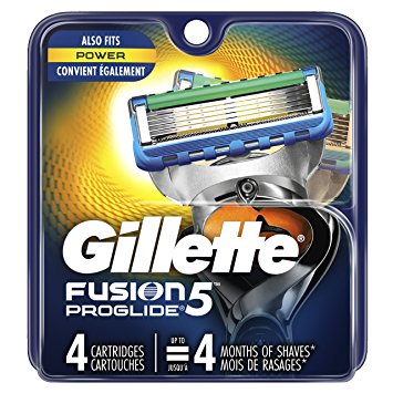 Gillette Fusion5 ProGlide Men's Razor Blades, 4 Blade Refills