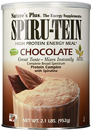 Nature's Plus Spiru-Tein High Protein Energy Meal, Chocolate 2.1 lb (952 g)