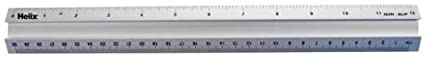 Helix Metal Safety Ruler, 12 inch / 30cm (32046)