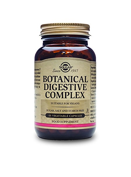 Solgar Botanical Digestive Complex Vegetable Capsules - Pack of 60