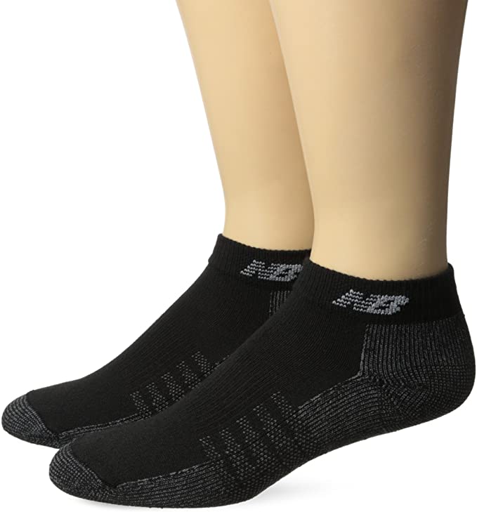 New Balance Unisex 2 Pack Low-Cut with Coolmax Socks