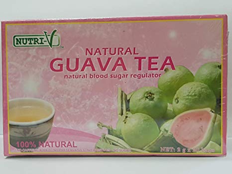 Herbal Cure - Natural Guava Tea 20bags - No Caffeine - No Additives-