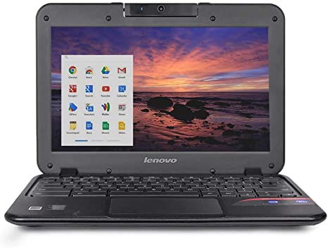 Lenovo N21 11.6" Chromebook Laptop, Intel N2840 2.16GHz Dual-Core, 16GB Solid State Drive, 802.11ac, ChromeOS