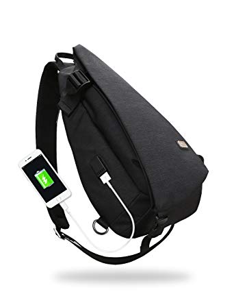 Markryden Sling Bag Shoulder Chest Cross Body backpack Lightweight Casual Daypack for Women Men