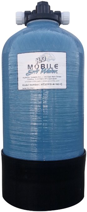 Portable 16,000 Grain Mobile-soft-water(tm) Unit with Tank, Tank Head, Lead Free NSF 61 Male GHC Tank Connections, Distributor, Resin and Instructions. Used in Rv & Car Wash Applications.