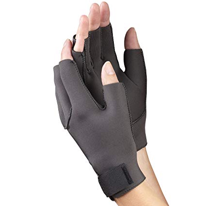 OTC Premium Support Arthritis Gloves, Black, X-Large