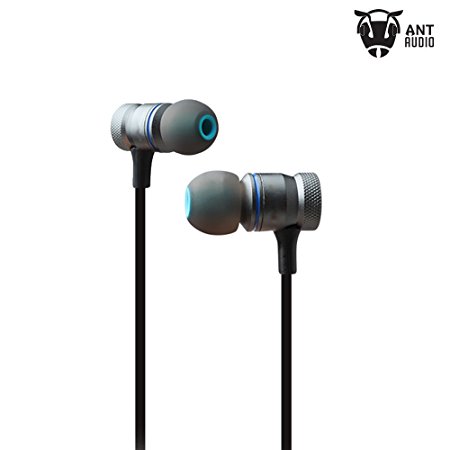 Ant Audio W55 Wired Ultimate Portable Hi-Fi Headphones (Gray)