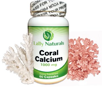 Coral Calcium Plus Vitamin D3 ★ 1000 mg ★ (60 capsules) Providing naturally-occurring Ionic forms of Calcium, Magnesium and all Trace Minerals.
