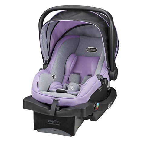 Evenflo LiteMax 35 Platinum Infant Car Seat, Sadie Spring