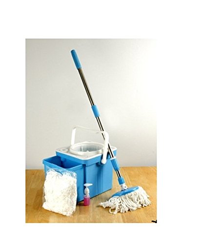 Foldable Spin Mop Bucket System