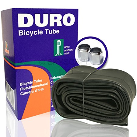 18" Bike / Cycle Inner Tube - 18" x 1.75 to 2.125 (Fits all sizes 18" x 1.75, 1.85, 1.90, 1.95, 2.0, 2.1, 2.125) - Universal Schrader/Auto Valve - FREE SHIPPING! FREE VALVE CAP UPGRADE WORTH $4.99!