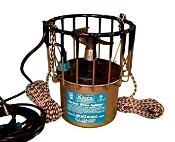 Kasco Marine 2400D025 - De-Icer, 1/2hp, 120 volts, Clears A Circle Up To 50' Diameter, 25' Cord