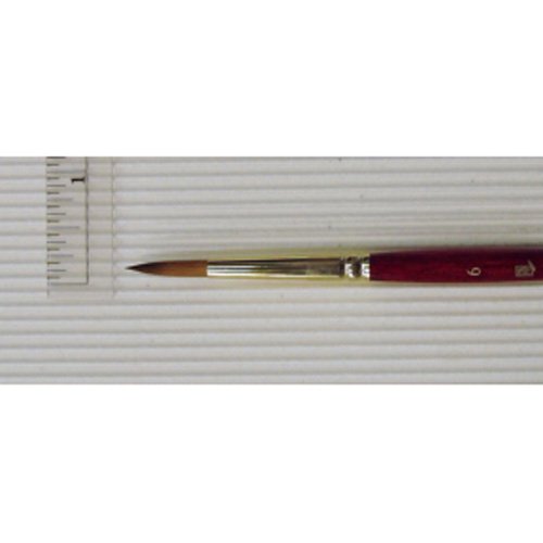 Princeton Artist Brush, Best Synthetic Sable 4050 Round 6