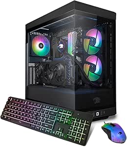 iBUYPOWER Y40 Black Gaming PC Computer Desktop Y40BA7N47TS01 (AMD Ryzen 7 7700X, RTX 4070 Ti Super 16GB, 32GB DDR5 5600 RGB (16x2), 2TB NVMe SSD, WiFi Ready, Windows 11 Home)