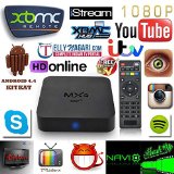 MXQ Amlogic S805 Quad Core Android 44 Smart 1080p Hdmi 4k Free Mx M8 Tv Streaming Box Kodi Xbmc 1gb8gb