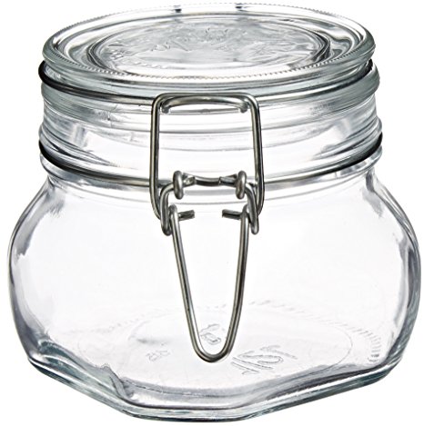 Bormioli Rocco Fido Clear Jar, 17.50 Oz.