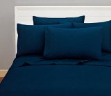 Microfiber Sheet Set Quality Bedding 1800 Count Series 6 Piece Classic Soft Bed Linens Designed To Add An Elegant Touch To Your Bedroom Queen Navy