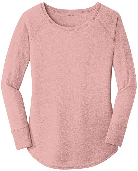 Joe's USA Ladies Perfect Blend Long Sleeve Tunic in Sizes XS-4XL