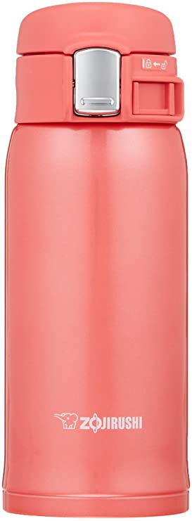 Zojirushi SM-SC36PV Stainless Mug, Coral Pink