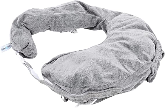 My Brest Friend Nursing Pillow Deluxe Slipcover, Evening, Dark Grey (Pillow not Included)