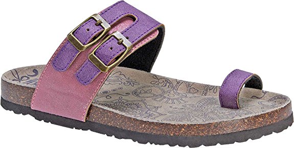 Muk Luks Women's Daisy Sandlas Flat Sandal