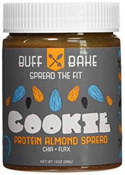 Buff Bake Protein Almond Spread, Cookie, 13 Ounce