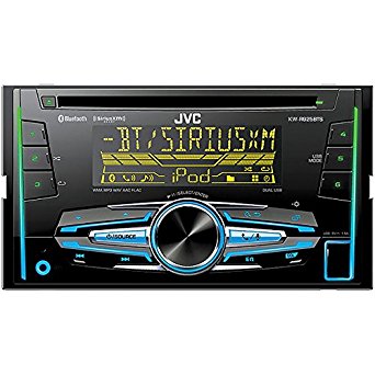 JVC KW-R925BTS Double DIN Bluetooth In-Dash Car Stereo with SiriusXM Radio Ready