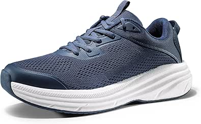 NORTIV 8 Men's Running Walking Tennis Shoes FlexLife Comfortable Cushioning Non-Slip Breathable Athletic Gym Workout Cross Trainer Jogging Sneakers