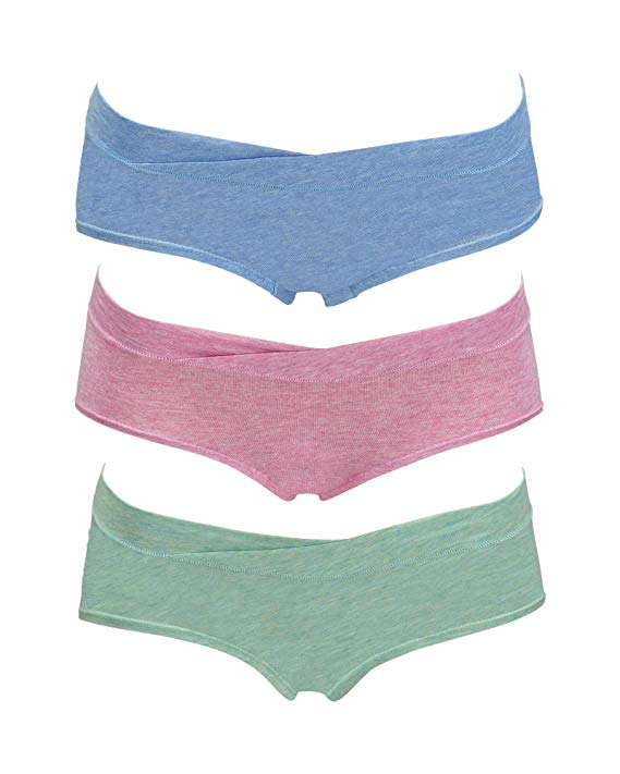 Kindred Bravely Under The Bump Heather Hipster Maternity/Postpartum Underwear