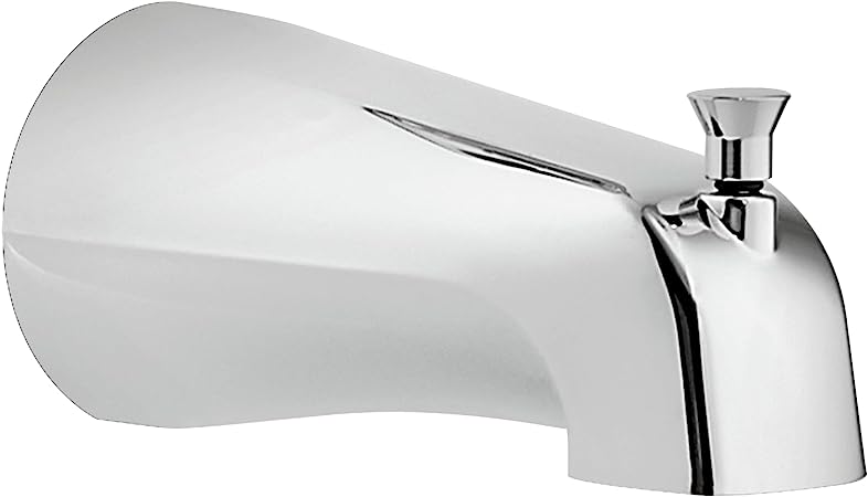 Moen 3801 Tub Spout with Diverter, 1/2-Inch Slip-fit CC Connection, Chrome