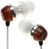 Symphonized ALN Premium Genuine Wood In-ear Noise-isolating HeadphonesEarbudsEarphones with Mic White
