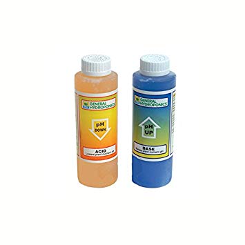 General Hydroponics pH Up & pH Down - 8 Oz Each