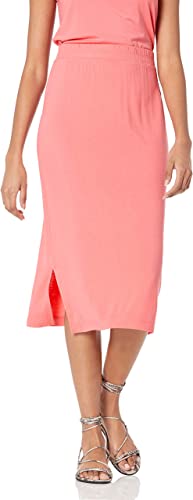 Amazon Essentials Womens Pull on Knit Midi Skirt